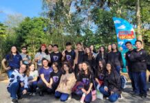 Estudantes participam de roteiro no Parque Belinzoni de Araranguá